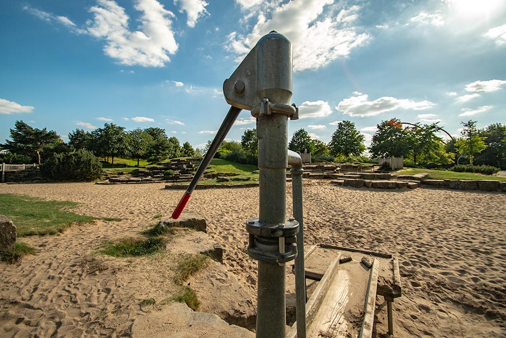 Pottleben - Wasserspielplatz im Nordsternpark