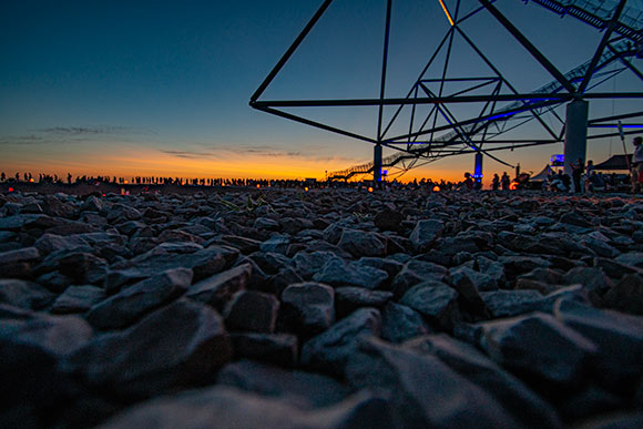 ExtraSchicht 2019: Sonnenuntergang am Tetraeder Bottrop